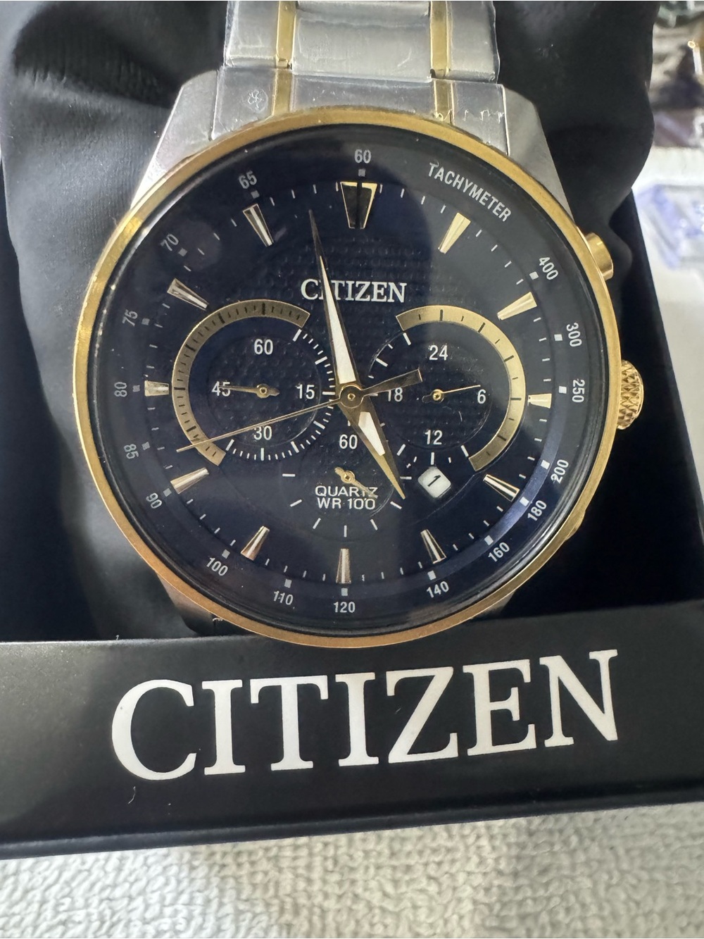 #230 Citizen Two-Tone Stainless Steel Bracelet Watch
